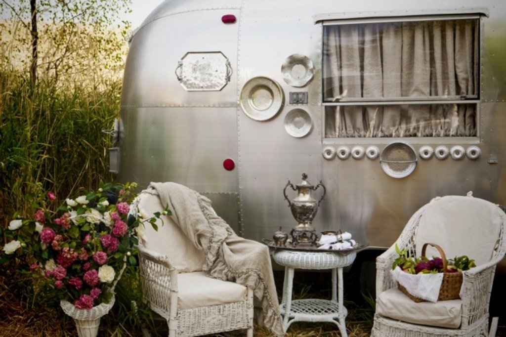 Glamping in an Airstream - there's no better way to explore the outdoors in luxury Photo Courtesy of InspiredCamping.com