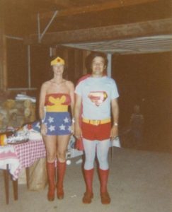Supermom (also pictured: Dad)
