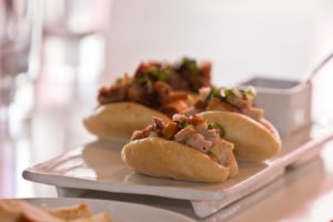 The Suckling Pig and Pork Belly Steamed Buns