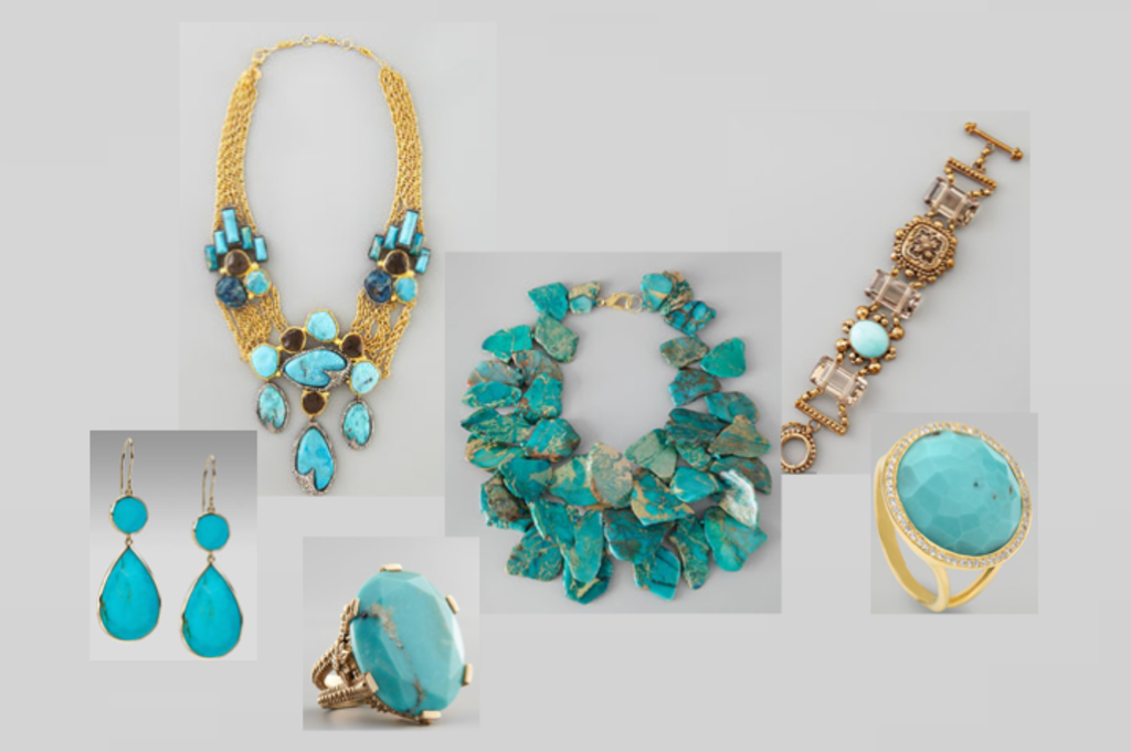From left to right: Ippolita, Alexis Bittar, Stephen Dweck, Nest, Stephen Dweck and Ippolita. (Courtesy of Nieman Marcus)