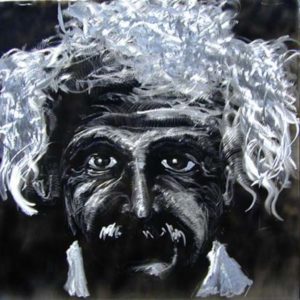 "Einstein" - Etching - Erik Rieger