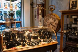 Victoriana's Antique and Fine Jewelry has a distinctly vintage flair. 