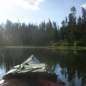 Canoeing on Lake Dillon