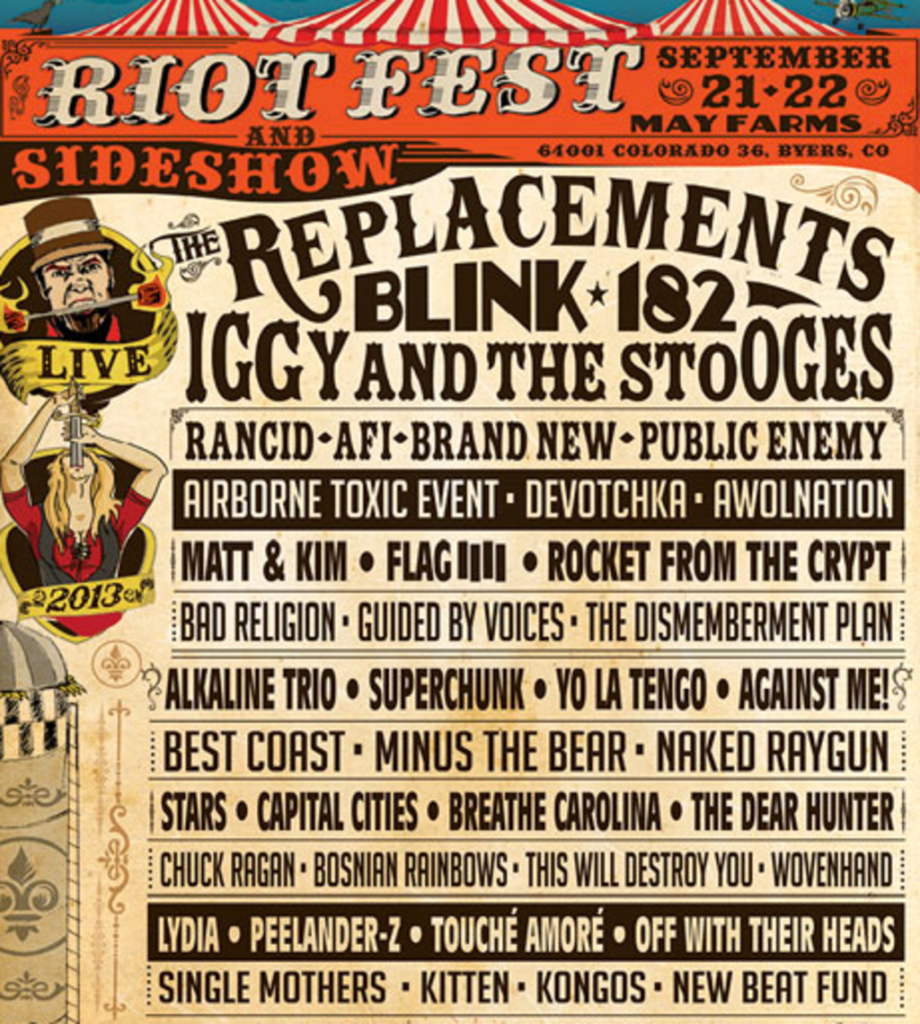 Event Horizon: Riot Fest Roars Toward Denver - 303 Magazine