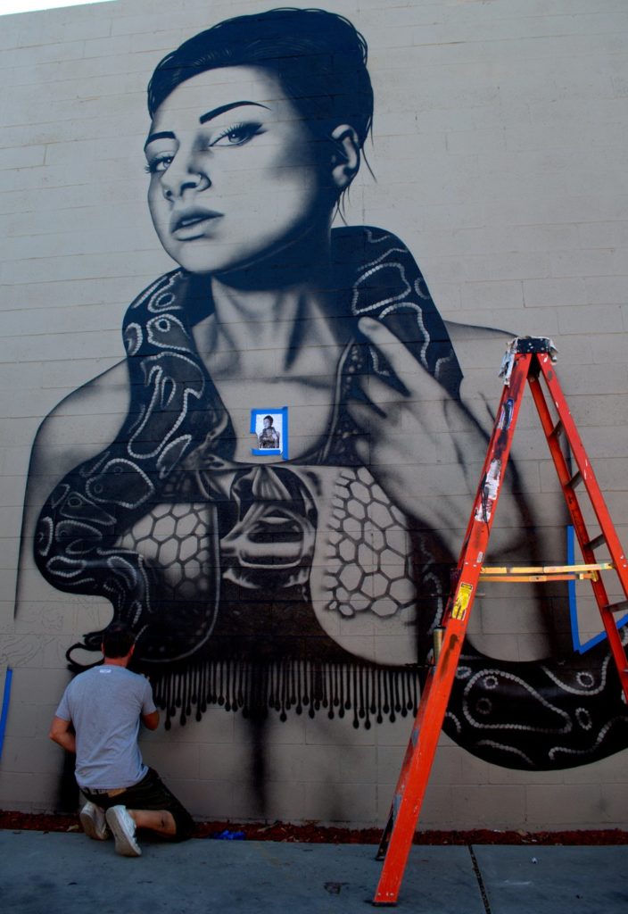 Fin Dac on the grind in Denver.