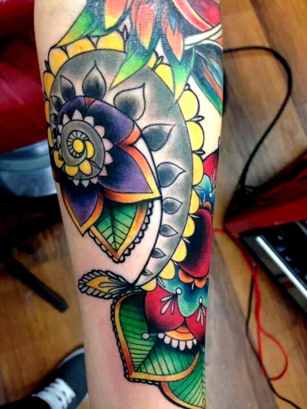 Veronica Griego tattoo by Adrian Villalobos