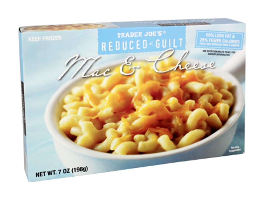Reduced Guilt Mac and Cheese, photo courtesy of Trader Joe's