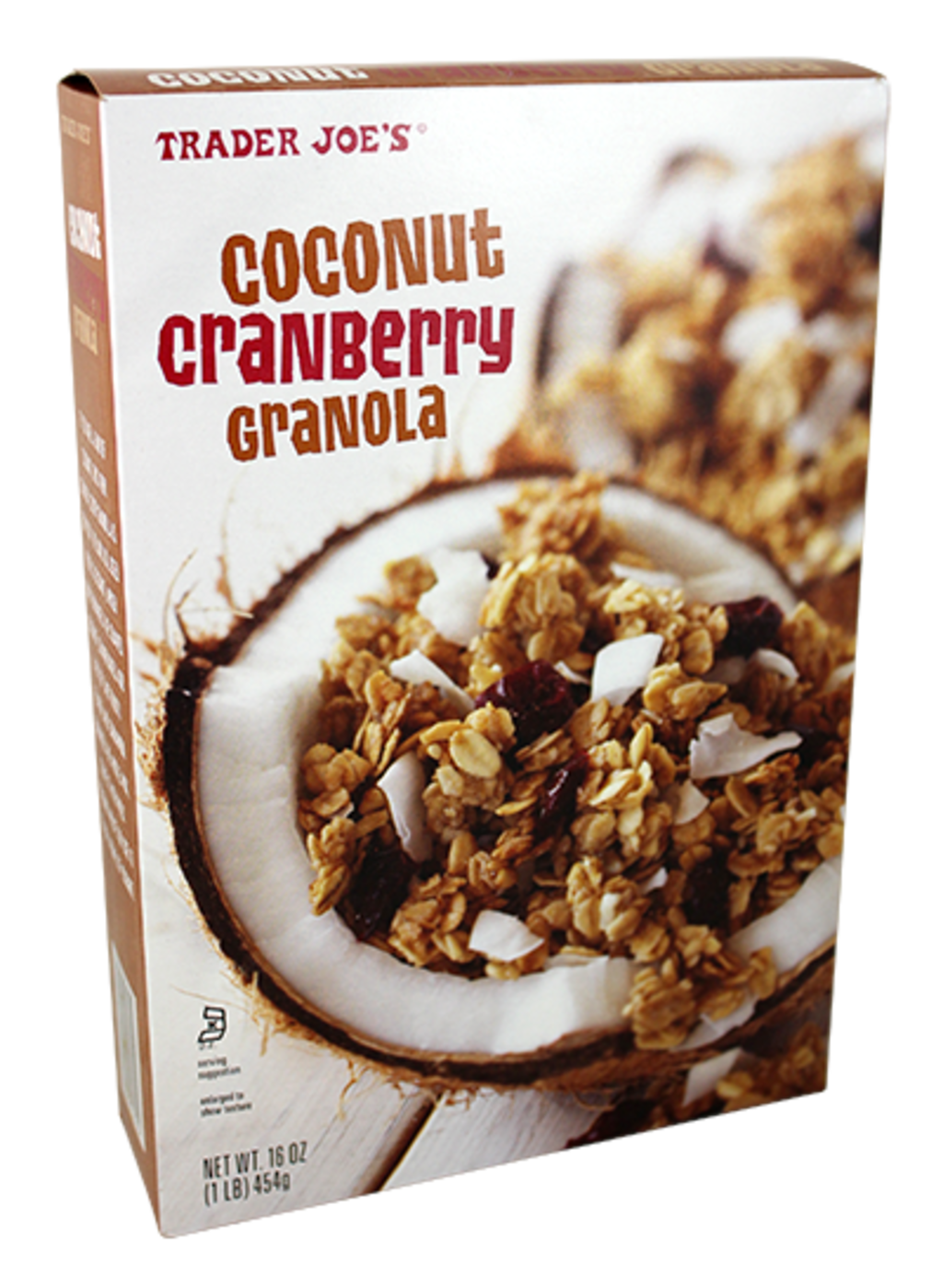 Coconut Cranbery Granola from the Fearless Flyer, photo courtesy of TraderJoes.com