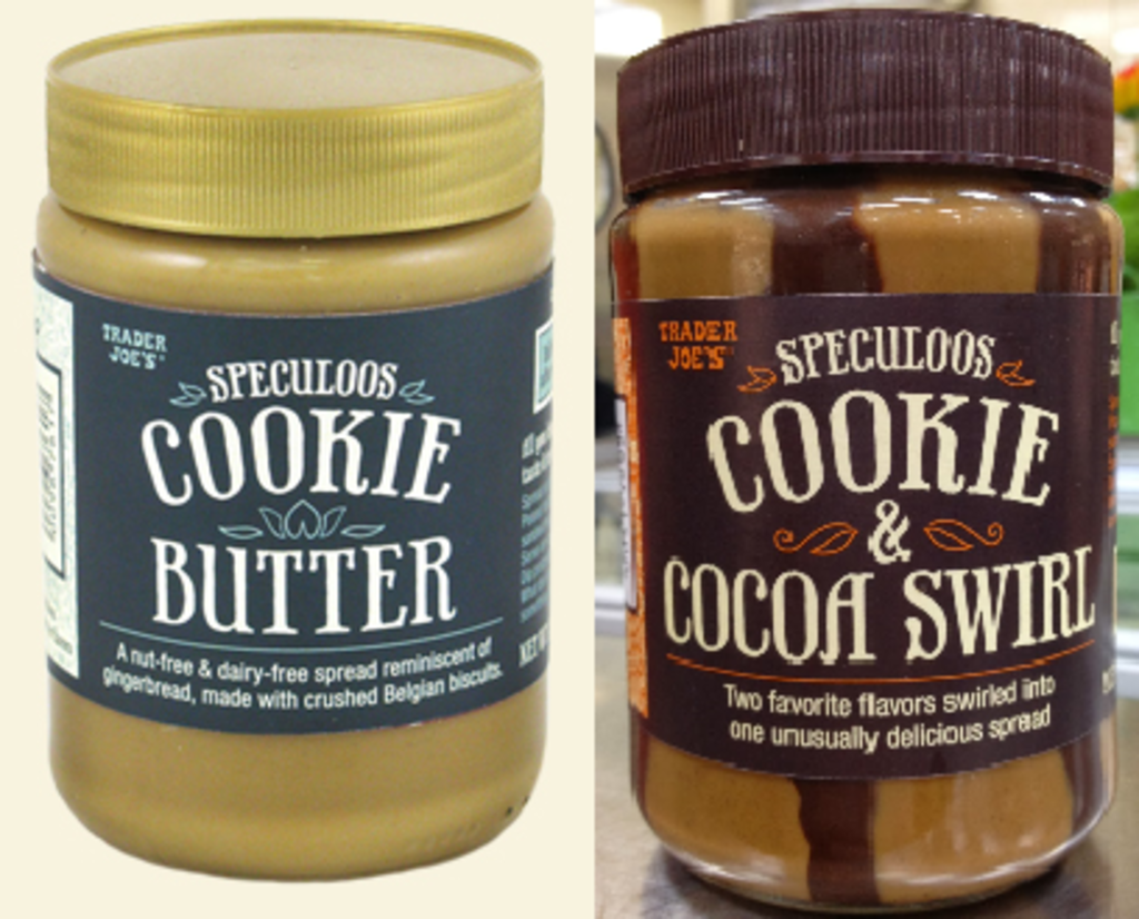 Speculoos Cookie Butter and Cocoa Swirl, courtesy of Trader Joe's