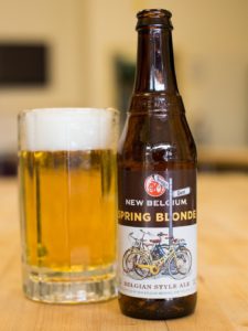 Spring Blonde by New Belgium, photo by Camille Breslin