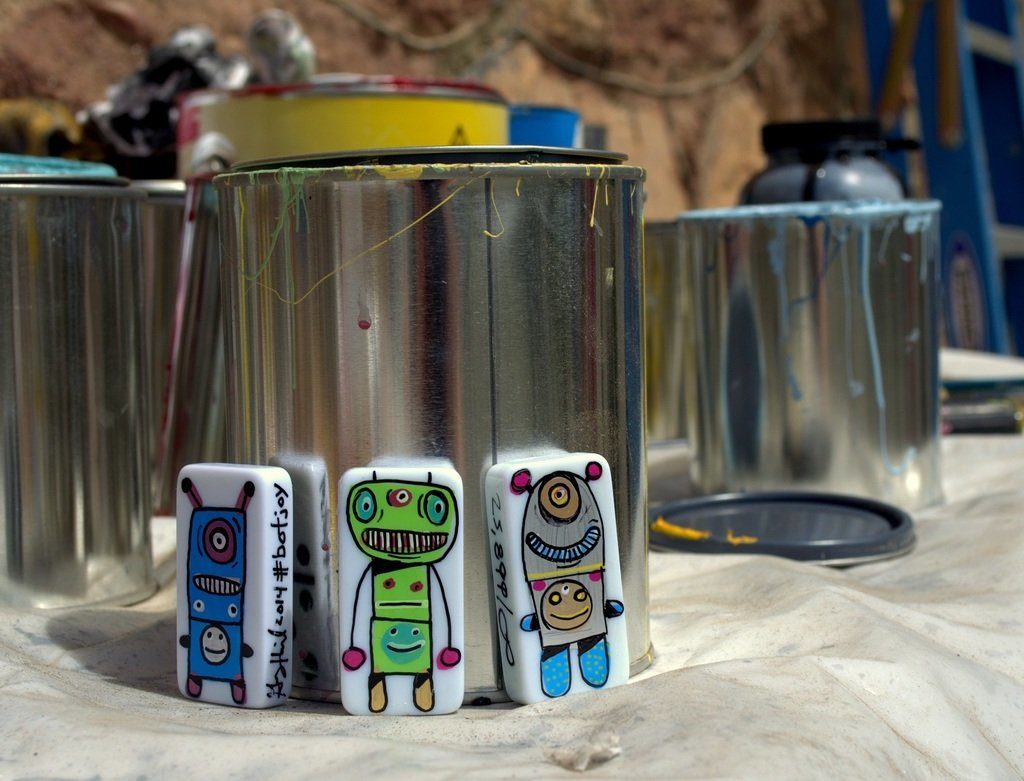 Bot Stories Domino Joy Bots by Gary Hirsch