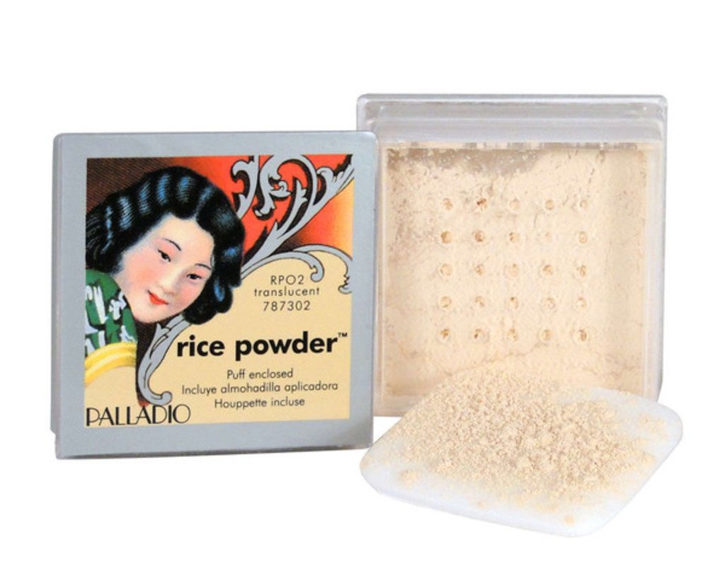 Palladio Rice Powder in Translucent, the perfect setting powder
