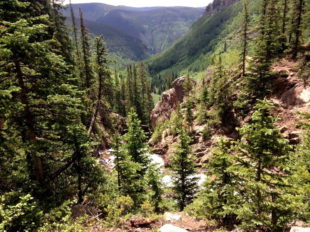 Booth Falls, the 7 Most Amazing Outdoor Hidden Gems in Colorado, photo by Rachel Bender.