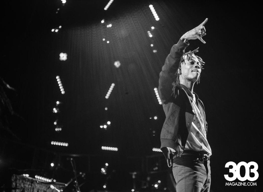 Wiz Khalifa, Under the Influence of Music Tour, photo by Darian Simon.