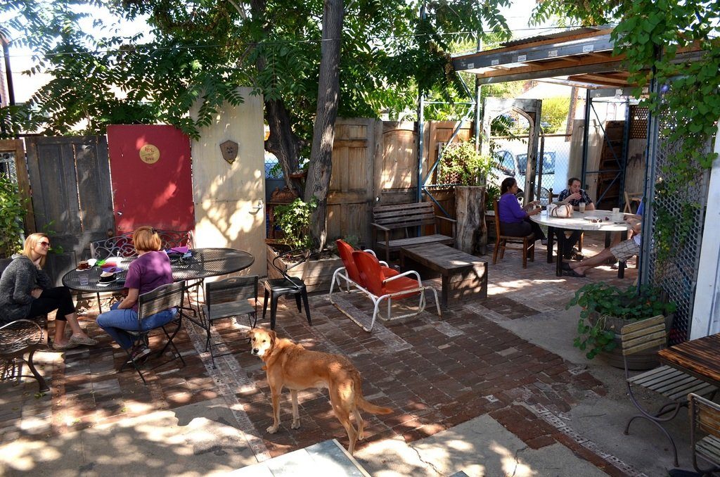 Crema's Back Patio, photo by Lindsey Bartlett.
