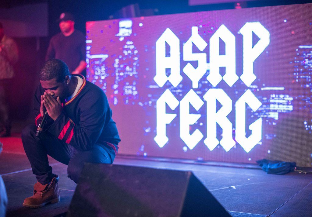 A$AP Ferg at EXDO Event Center, photo by Darian Simon.