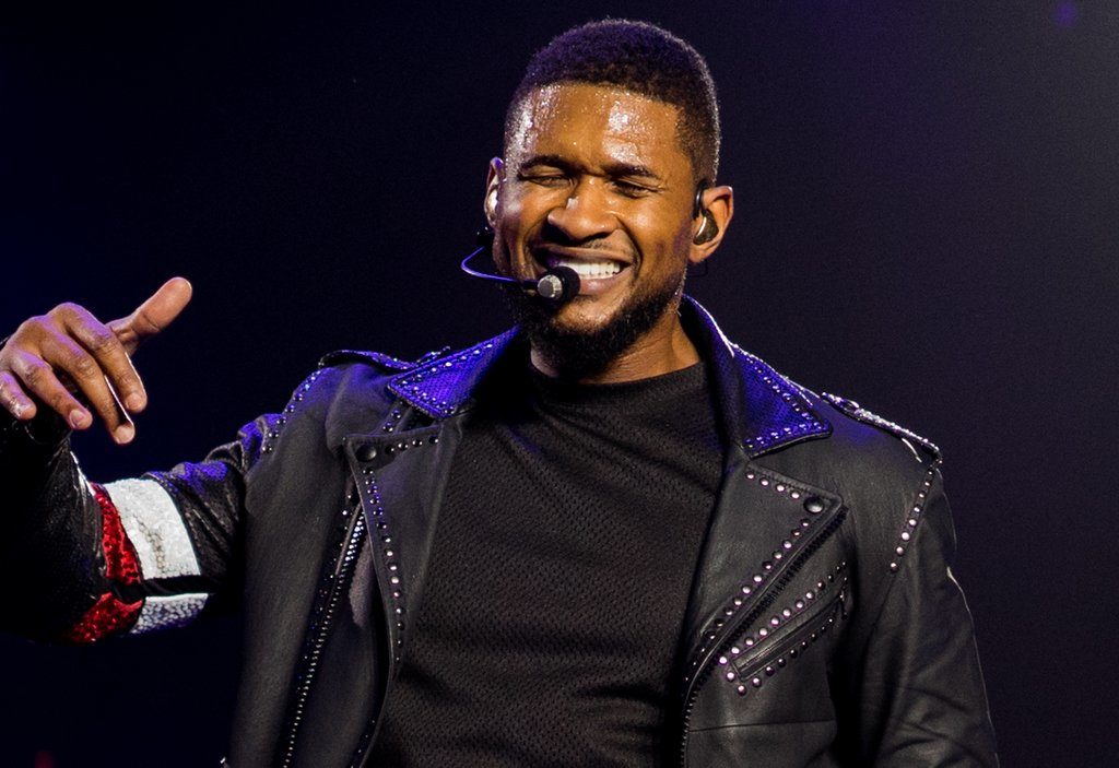 Usher in Denver, photography by Kiddest Metaferia.