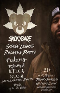 Smoky Bare CD Release flyer