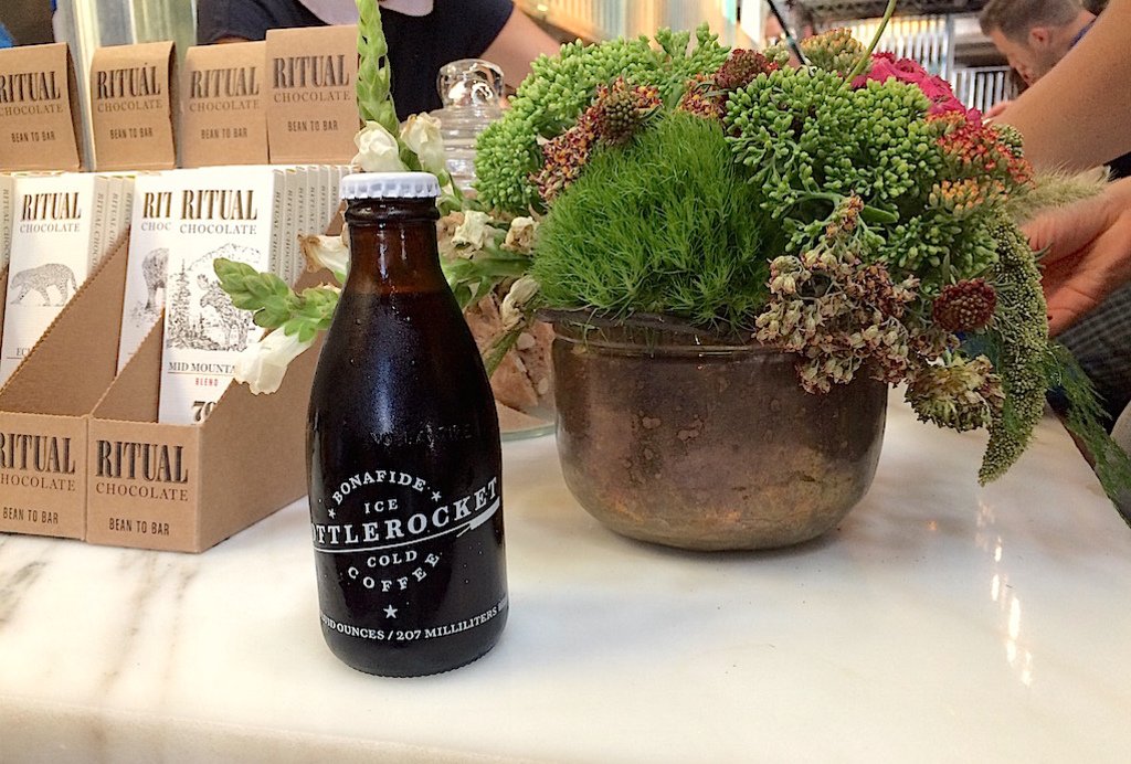 Boxcar's Bottlerocket Ice Coffee. Photo by Brittany Werges.