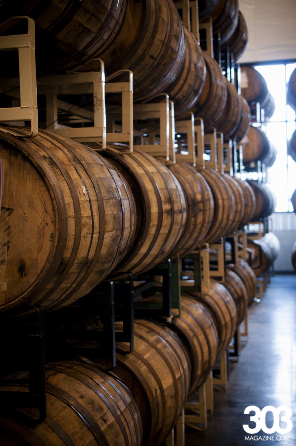 Barrel Room at Great Divide RiNo. Photo by Candace Peterson.