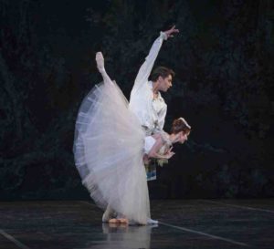 Maria Mosina & Alexei Tyukov in La Sylphide Act II - Photo by Mike Watson