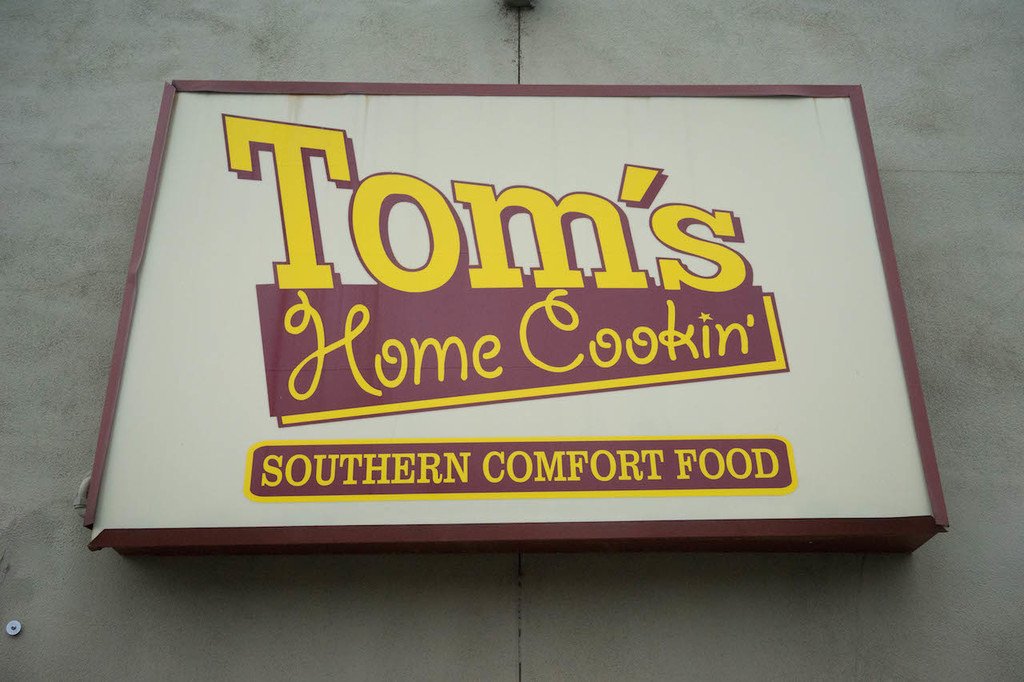 Tom's Home Cookin closed
