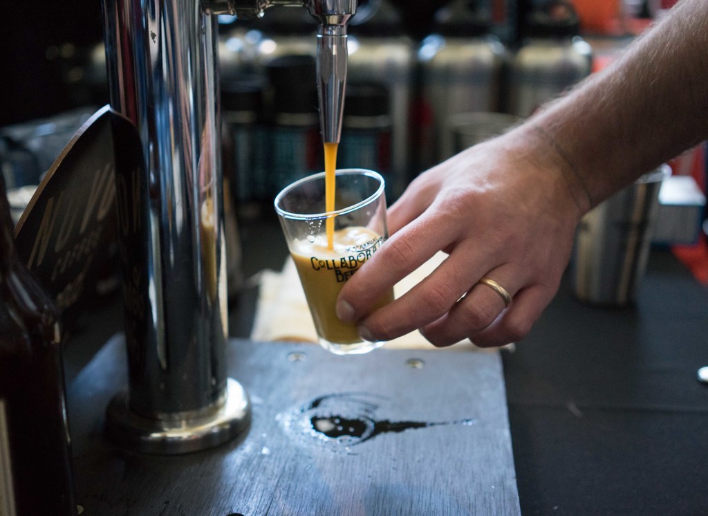 Even if you didn't like your coffee in your beer, Novo provided its nitro tap coffee separately. 