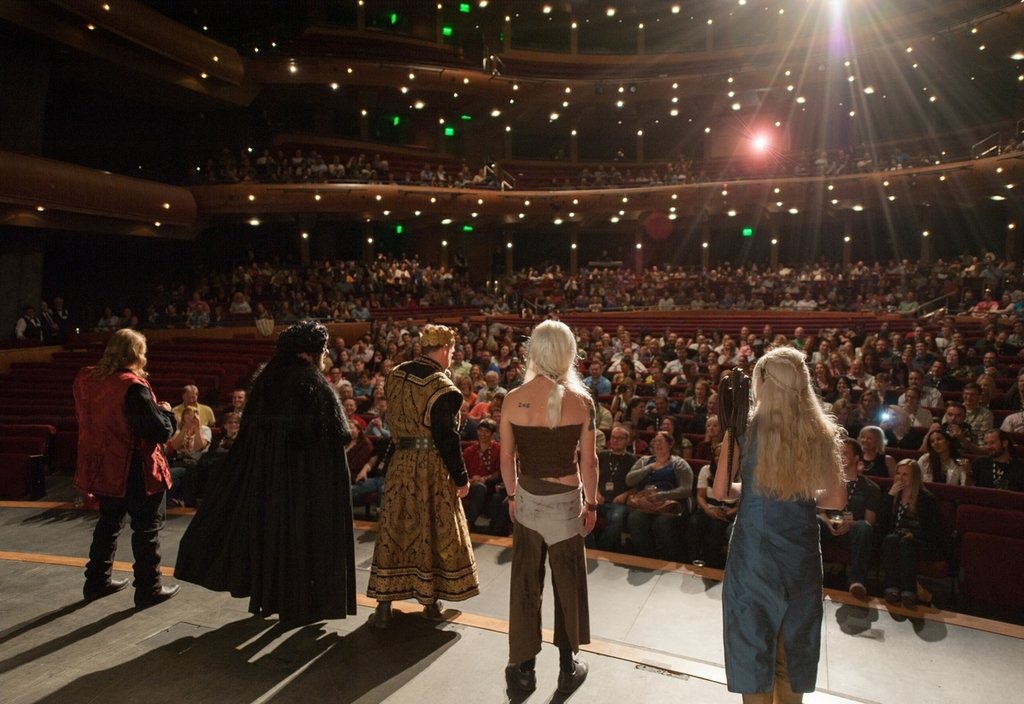 The Denver premiere of HBO's Game of Thrones at the Ellie Caulkins Opera House in Denver on March 31, 2015. Photo by Ellen Jaskol.
