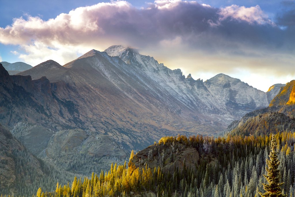 Longs Peak, Rocky Mountain National Park. Photo by Ryan Wright.