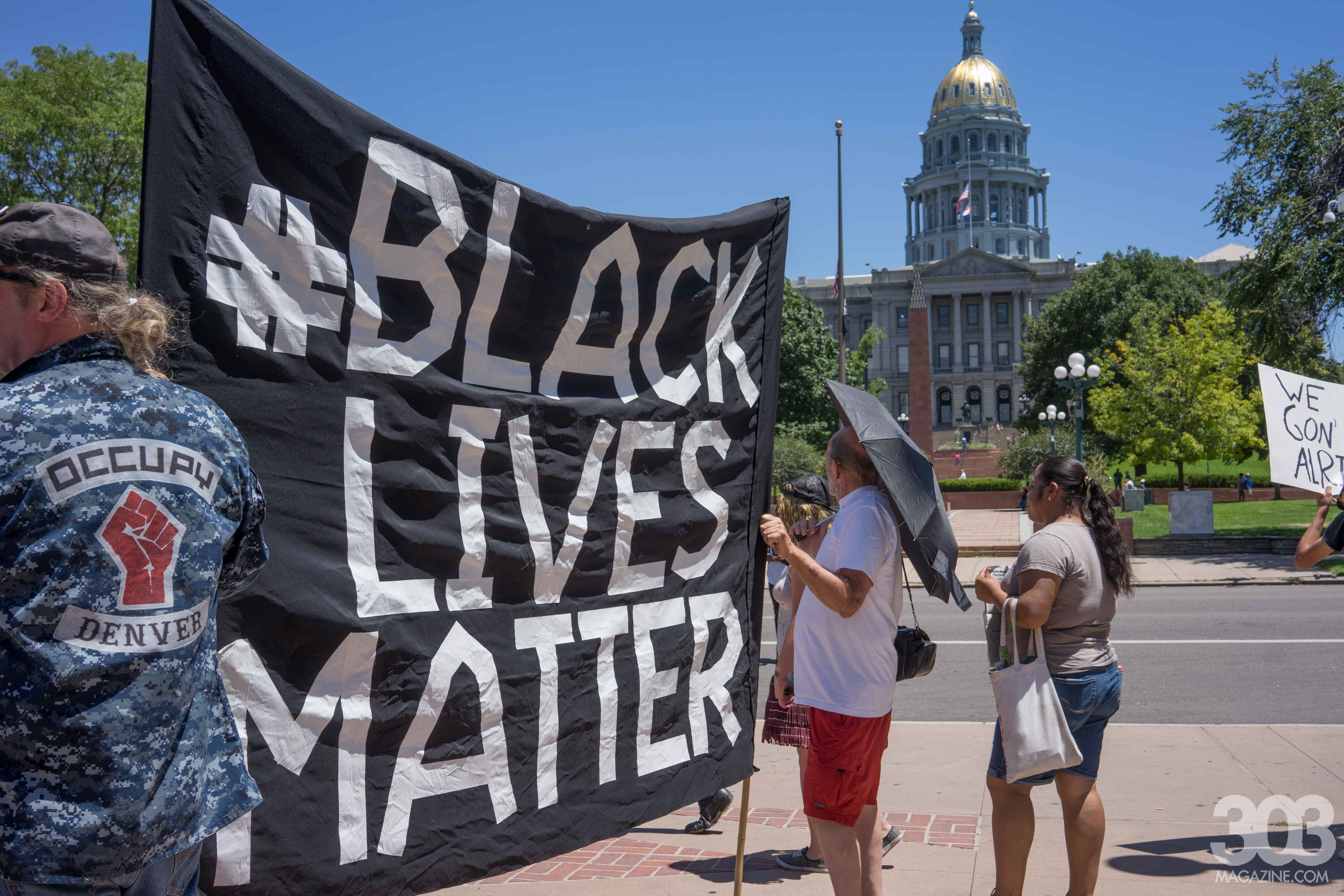 Black Lives Matter Civic Center Protest 303 Magazine Brittany Werges