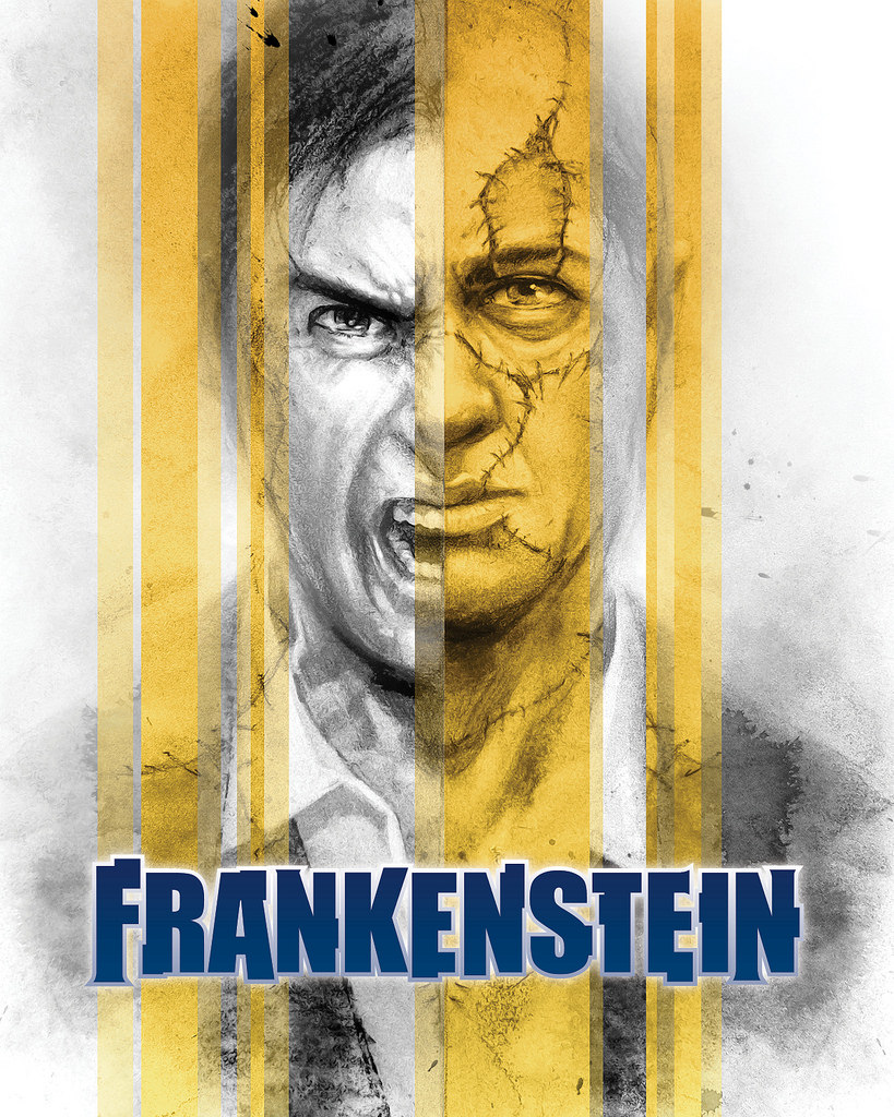 Frankenstein. Image courtesy of DCPA. Artwork by Kyle Malone.