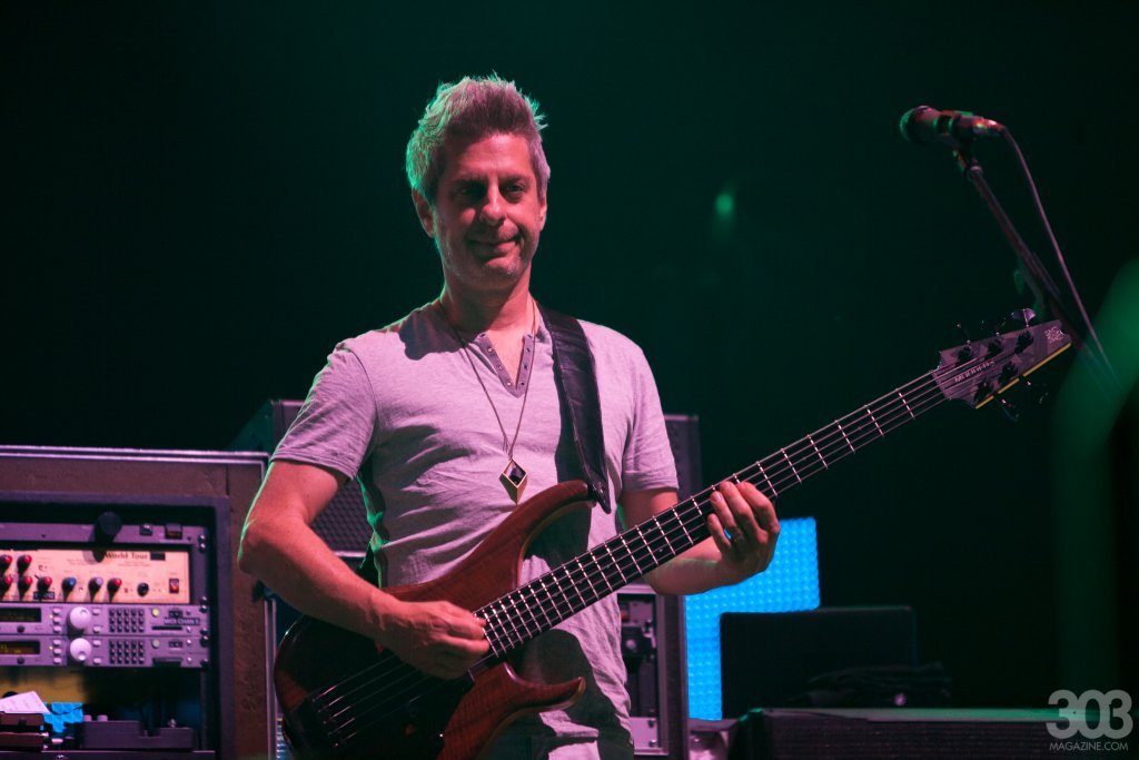 Mike Gordon on bass - Photo by Jacqueline Collins
