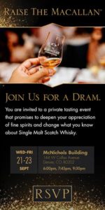 Your Exclusive Invitation To The Macallan Scotch Event 303 Magazine
