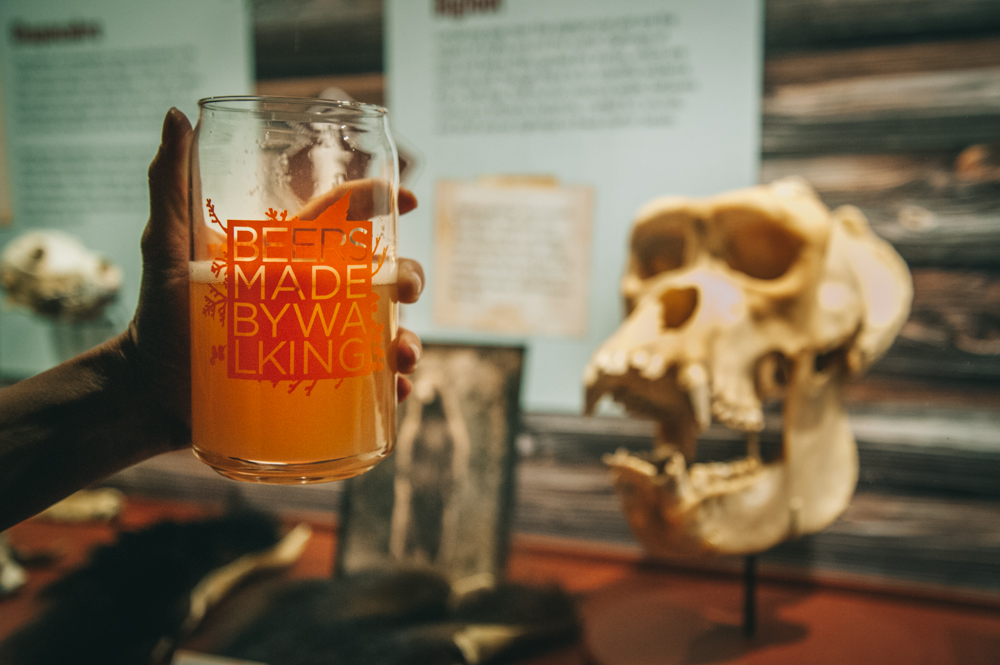Beers Made by Walking took place at the Denver Nature and Science Museum. 