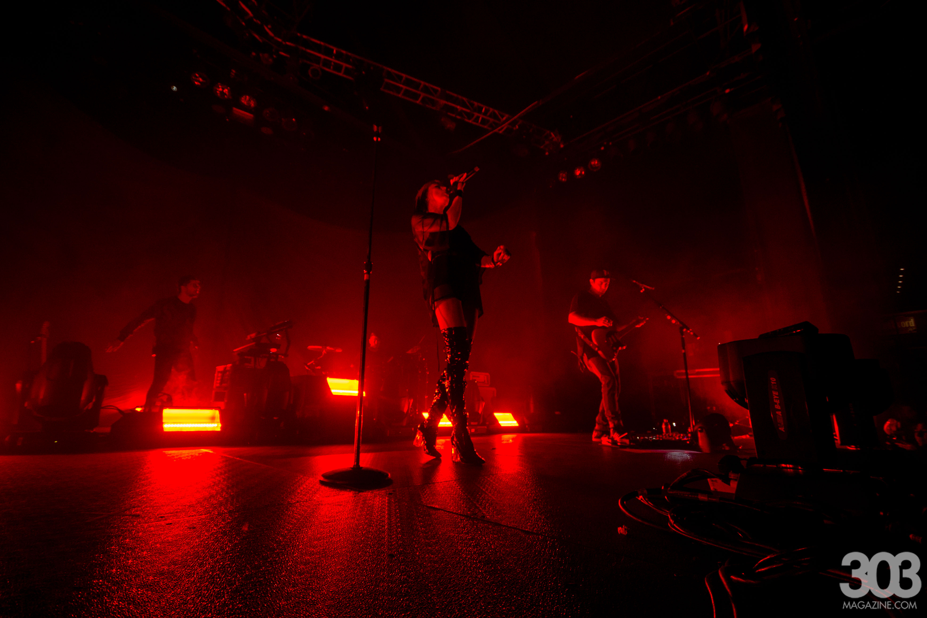 Phantogram, Fillmore, Denver, Three, Tyler Harvey, 303 Magazine