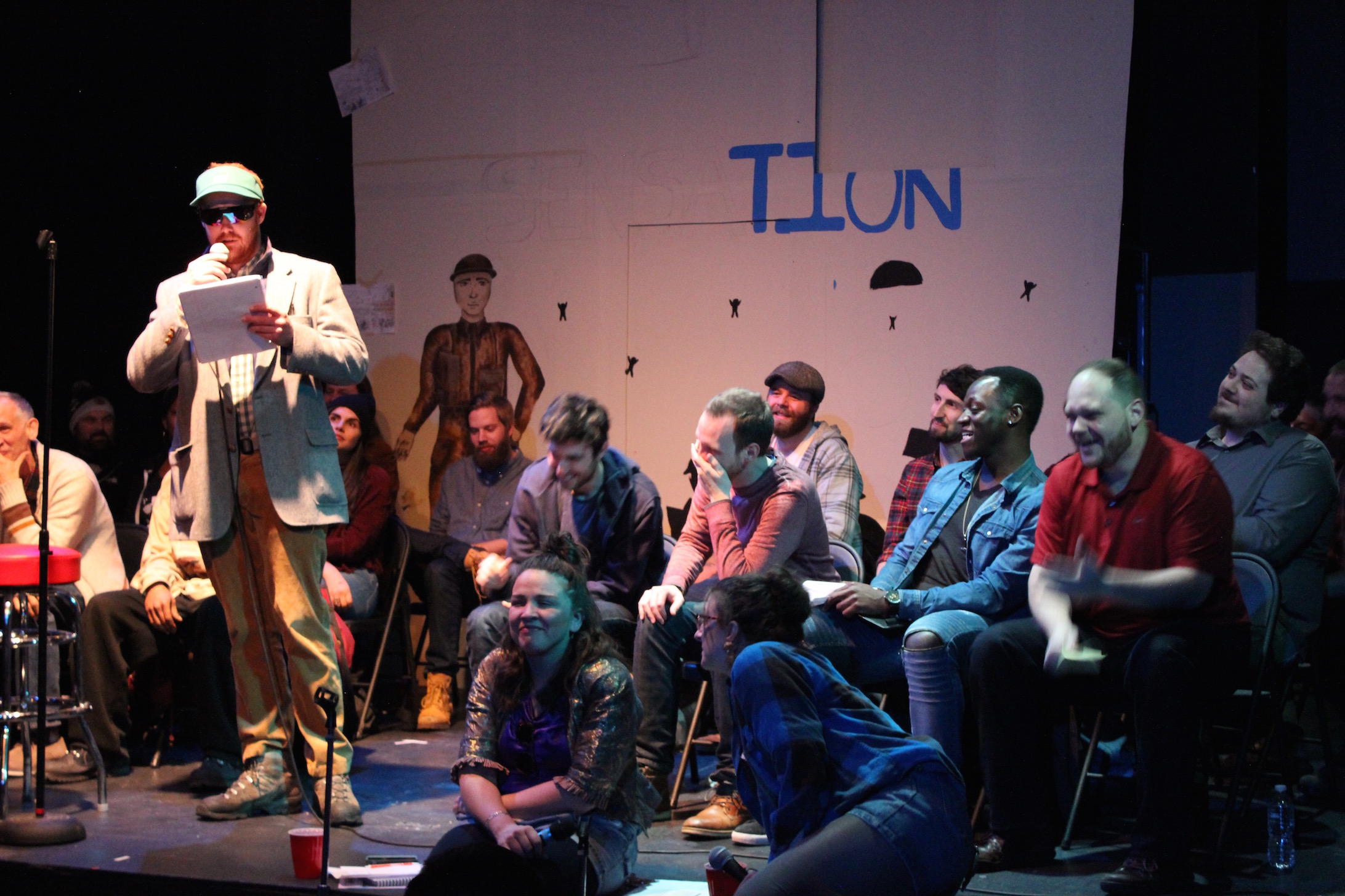 50 First Jokes, First Jokes, Cori Anderson, 303 Magazine, The Bug Theater, William Montgomery