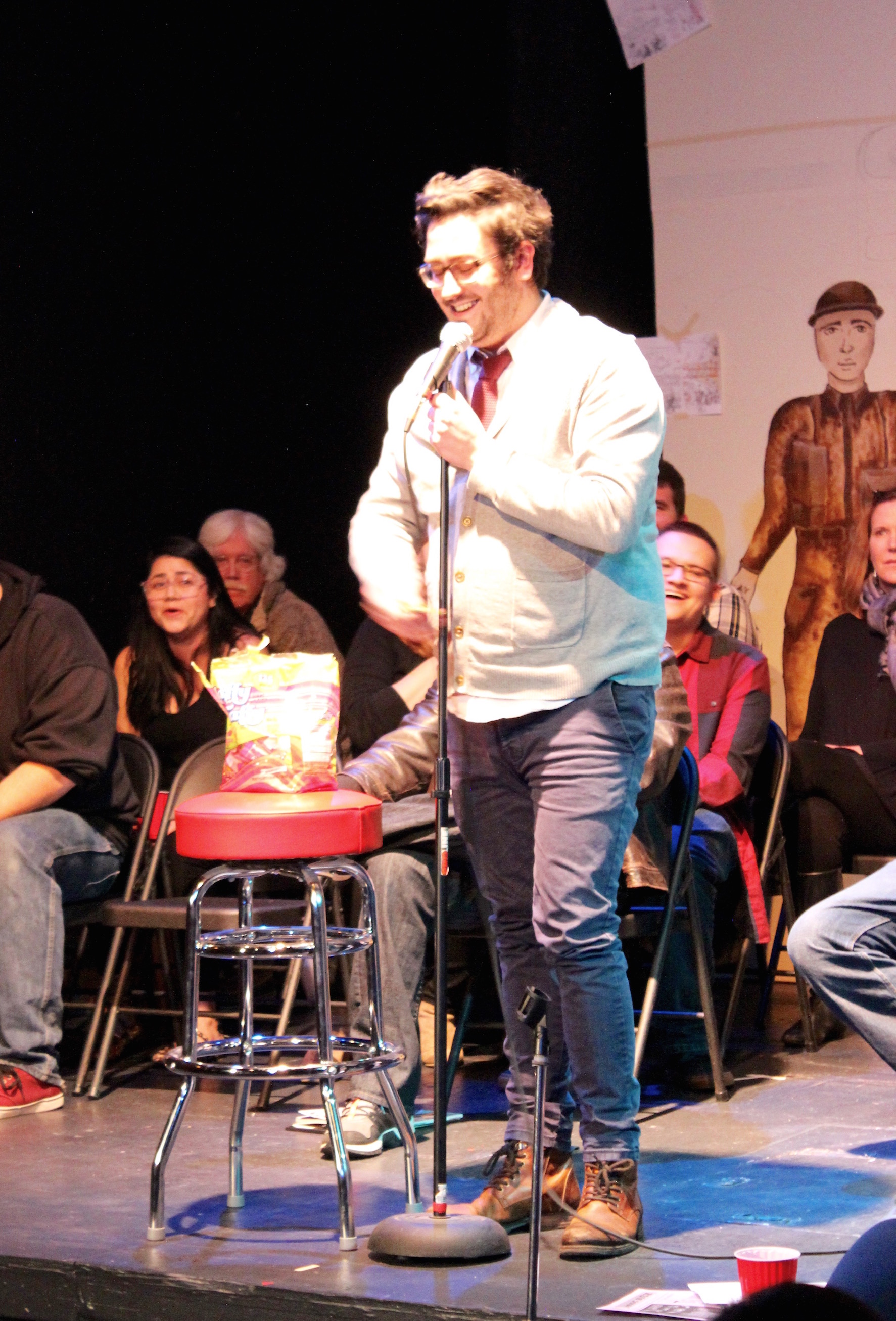 Byron Graham, The Bug Theater, 50 First Jokes, First Jokes, Cori Anderson, 303 Magazine, Denver Comedy