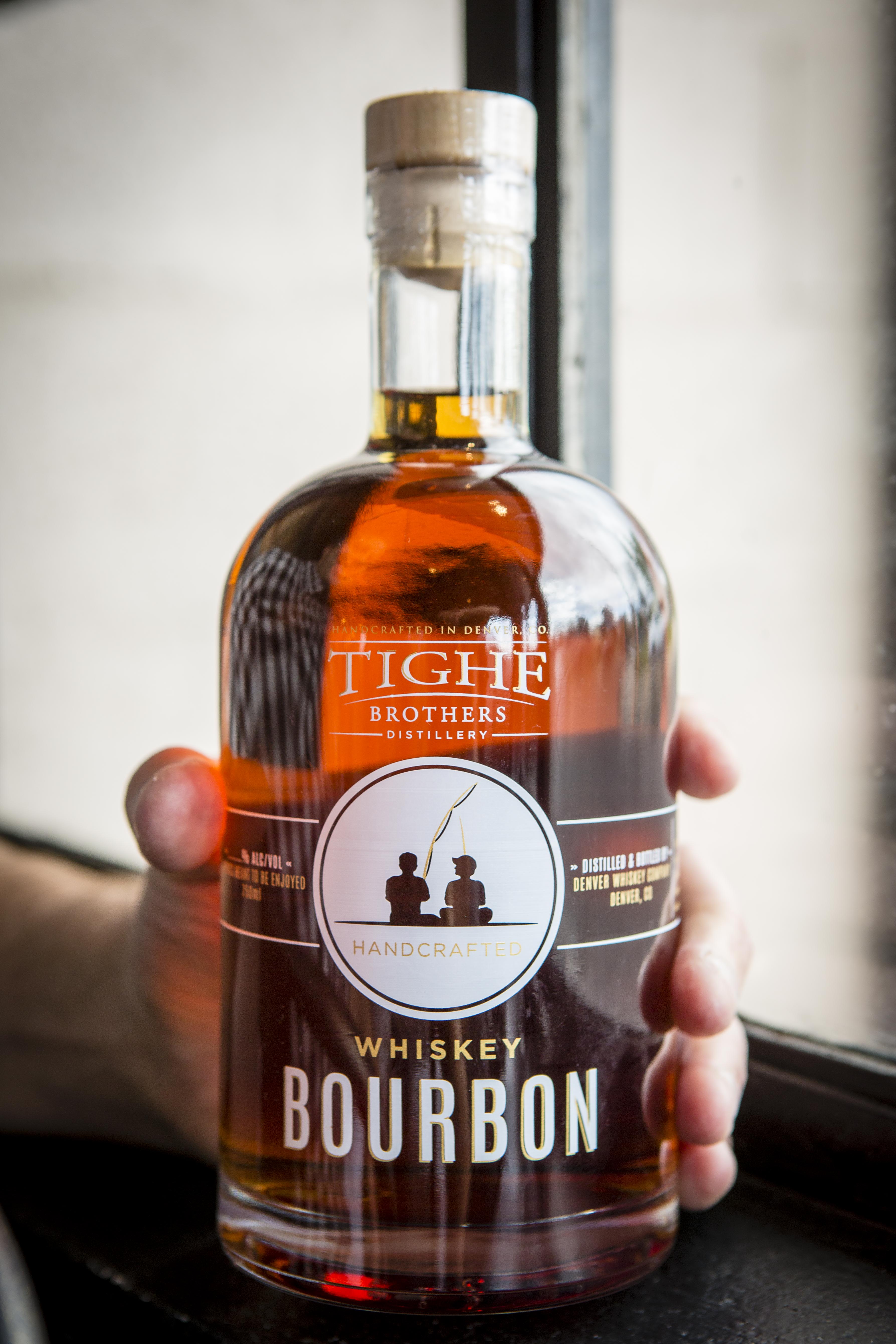 Tighe Brothers Distillery, Tighe Brothers, Whiskey Distillery, Park Hill, Local bar, Denver bar, Denver, Whiskey, Small Business, Katie Boudreau, Drinks, Bourbon, Brewery, Barrel Smoked Maple Syrup. Old Fashion,