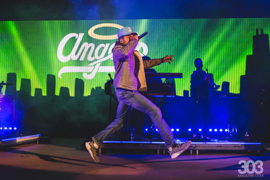 Review - Chance The Rapper Manifests the Rain in Miracle at Red Rocks