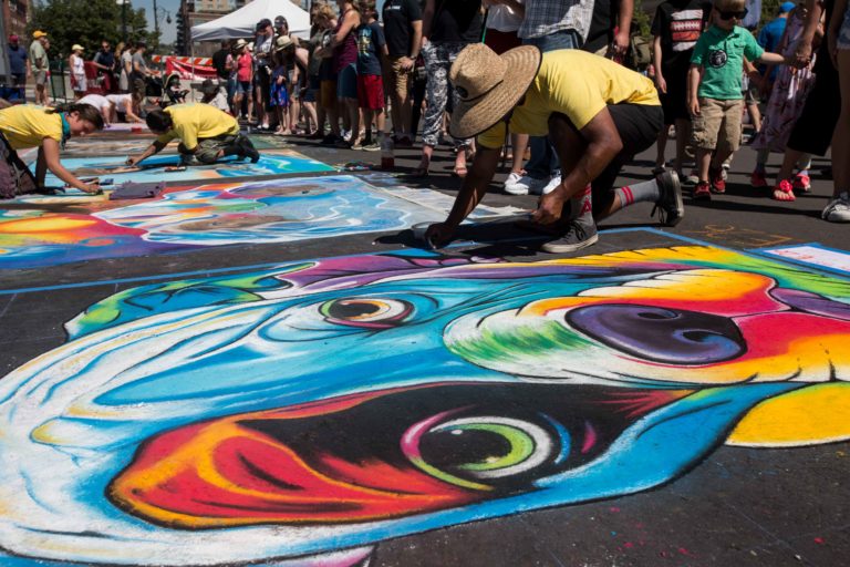 [PHOTOS] What You Missed At Denver's Chalk Art Festival 2017 - 303 Magazine