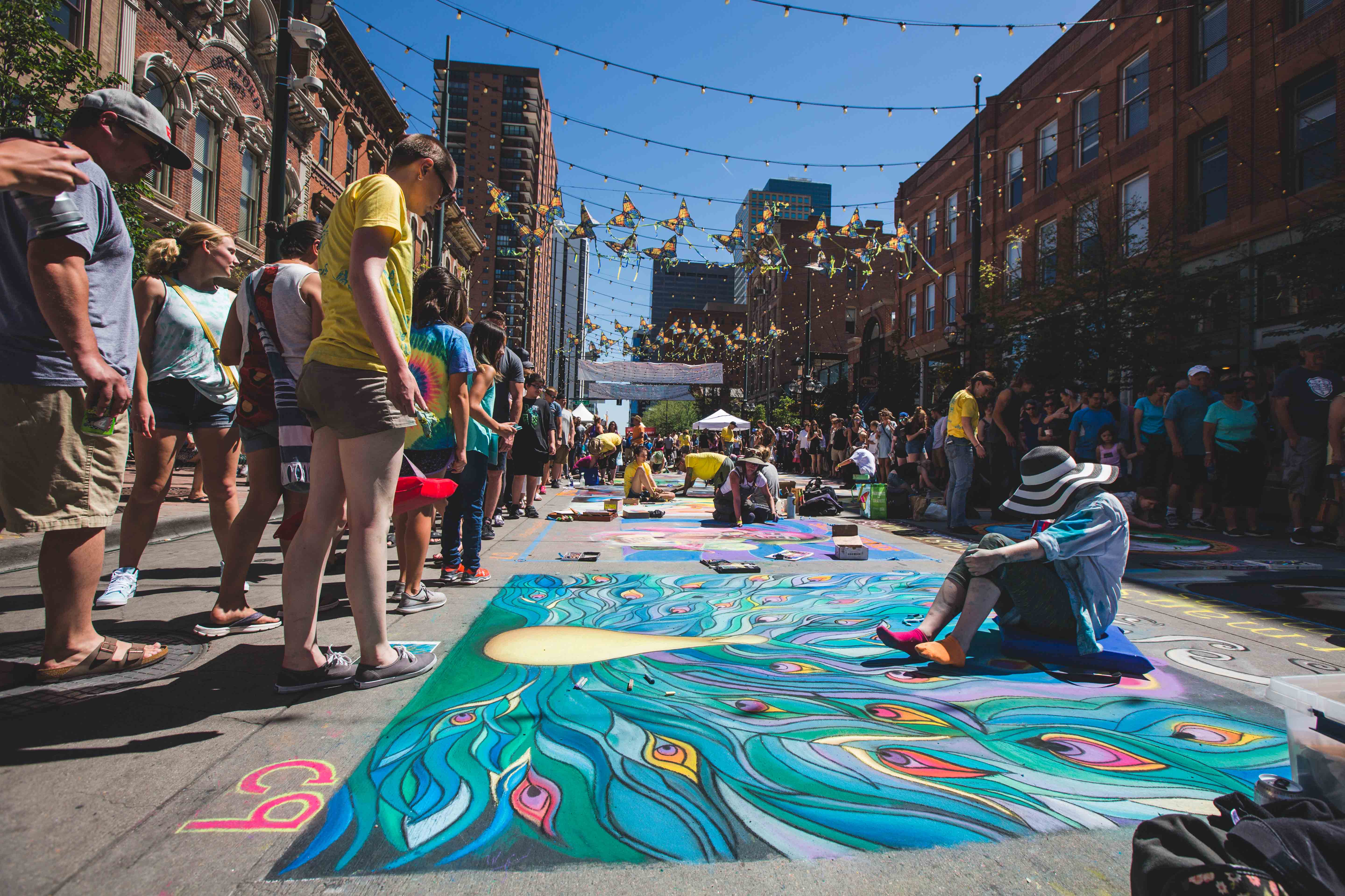 Kyle Cooper, 303 Magazine, Denver Chalk Art Festival 2017