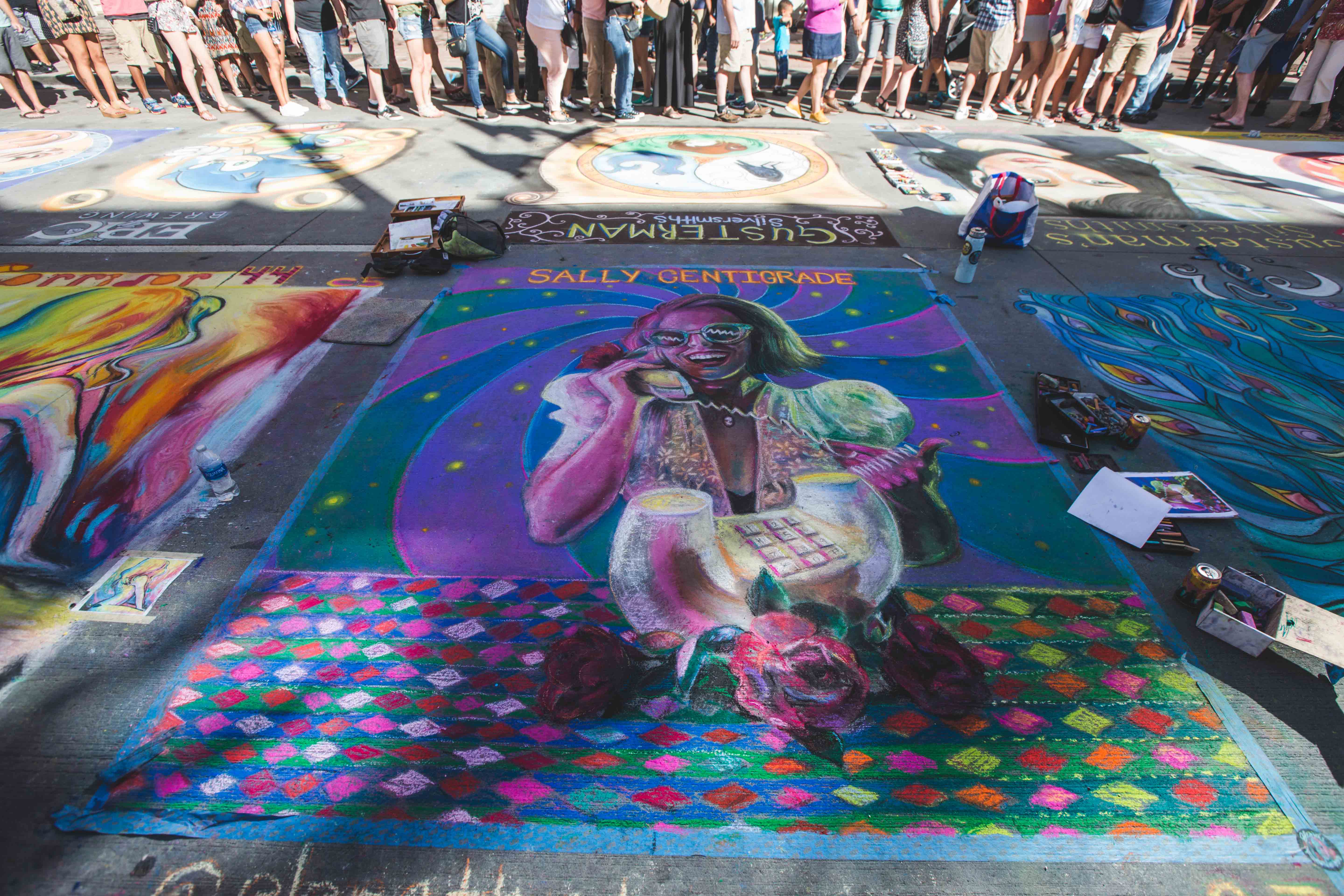 chalk art festival