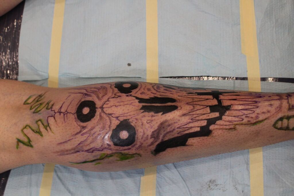 Wood grain half sleeve : r/TattooDesigns