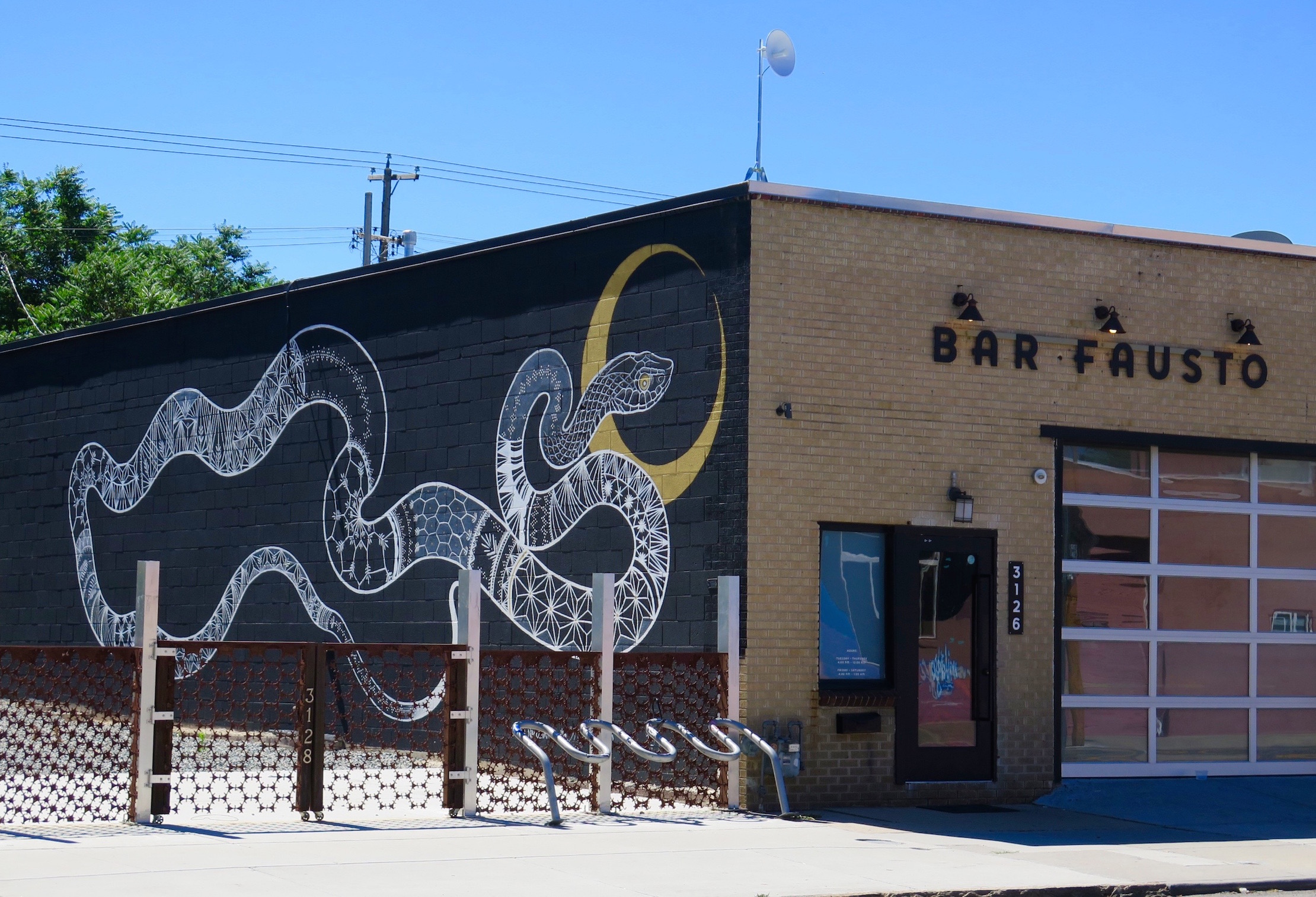 Cori Anderson, Murals, Denver Restaurant Murals, Bar Fausto