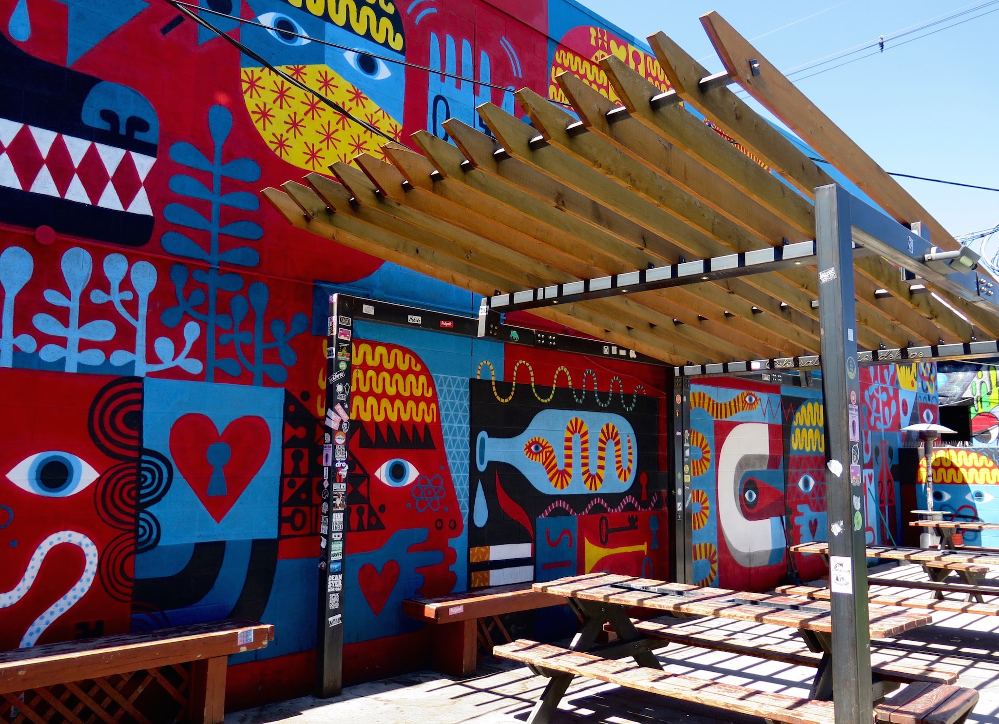 Denver Restaurant Murals, Matchbox