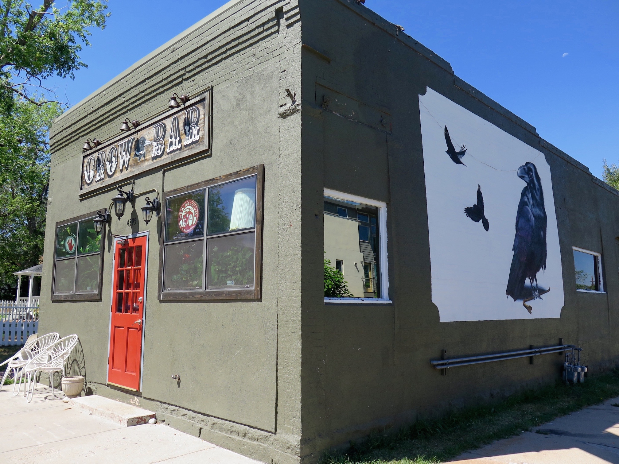 Cori Anderson, Murals, Crow Bar, Denver Restaurant Murals