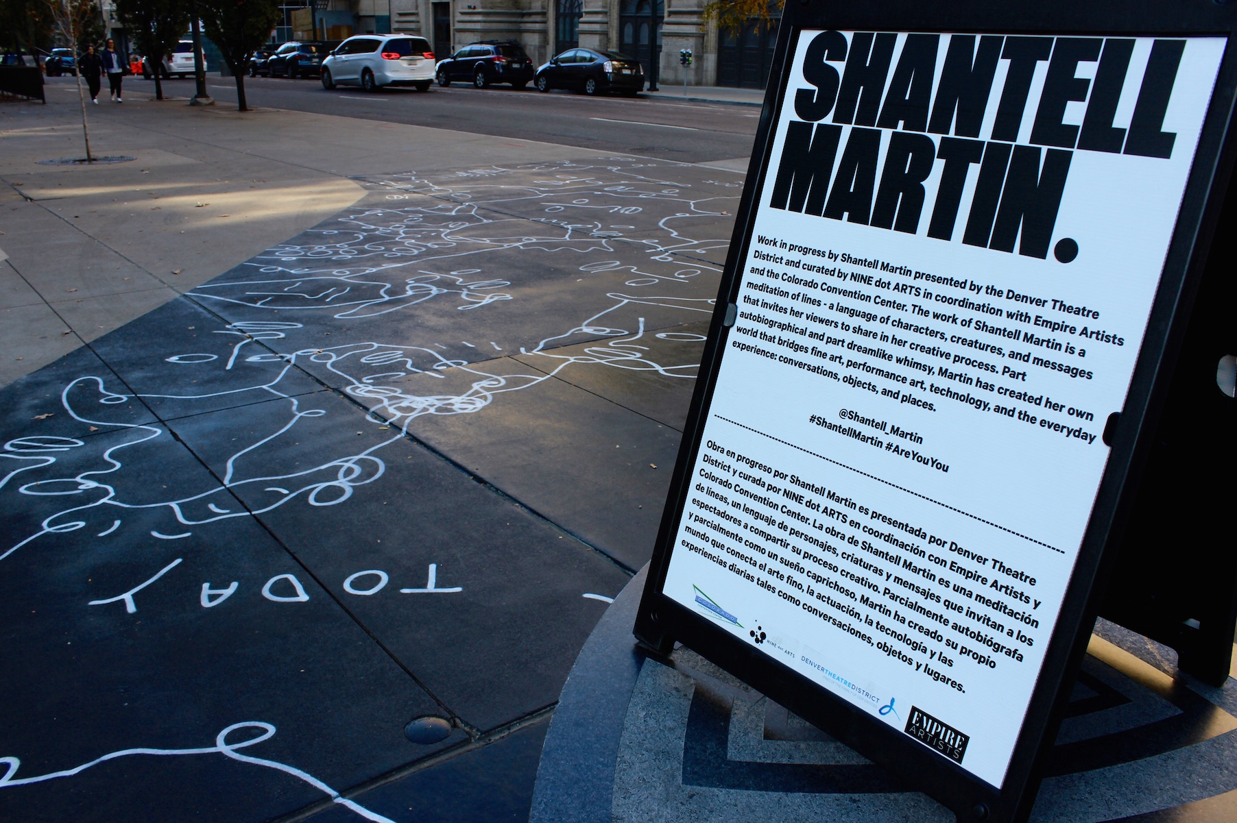 Photos Shantell Martin, Denver, Cori Anderson, 303 Magazine, Denver Theatre District