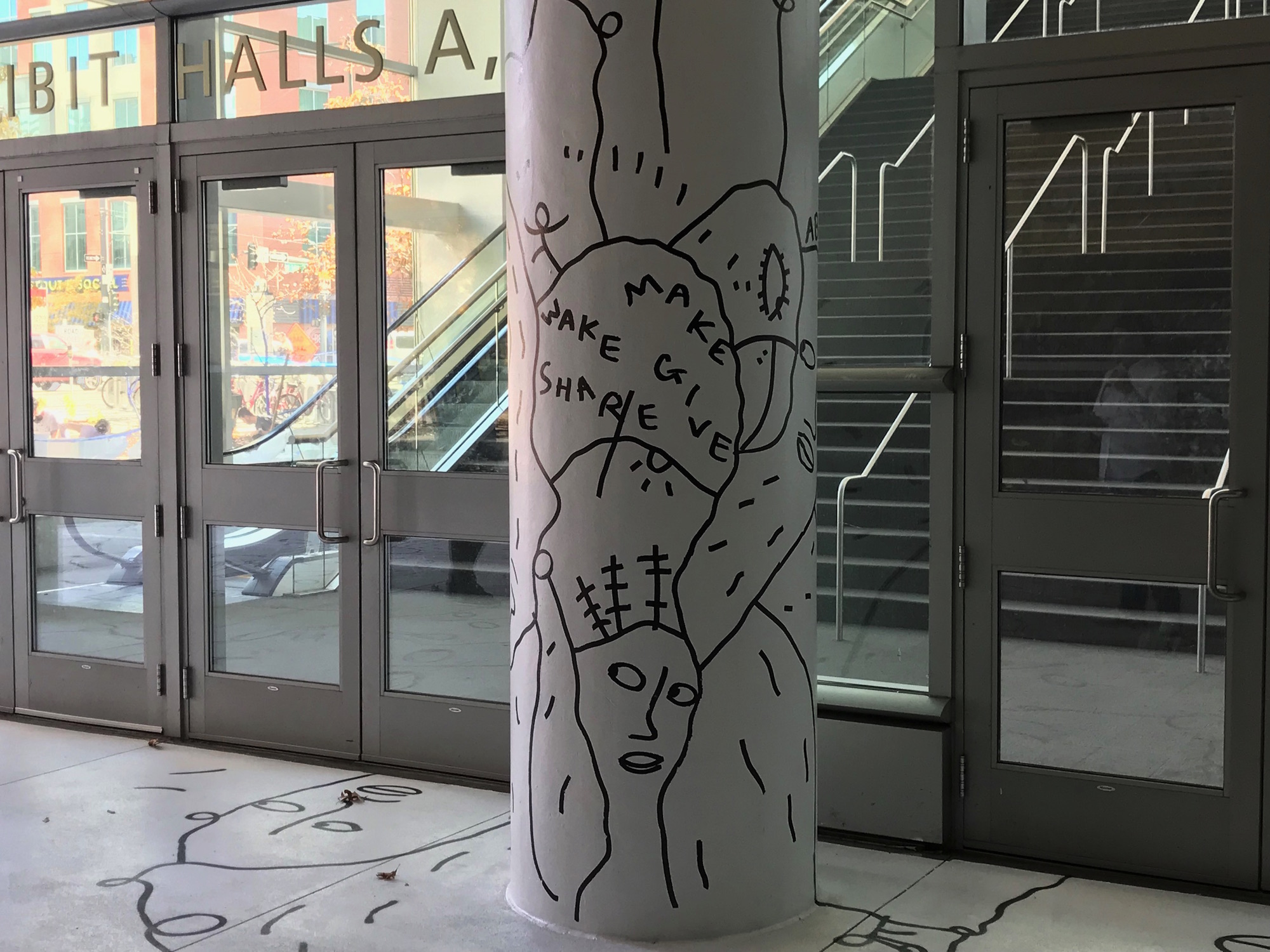 Photos Shantell Martin, David Moke, Denver Theatre District