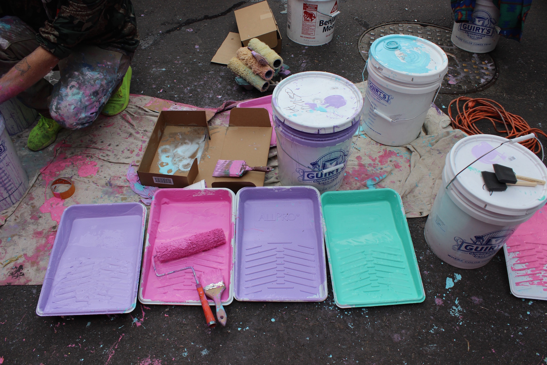 Underpass Painting So-Gnar Denver, Denver street artists, Cori Anderson, 303 Magazine