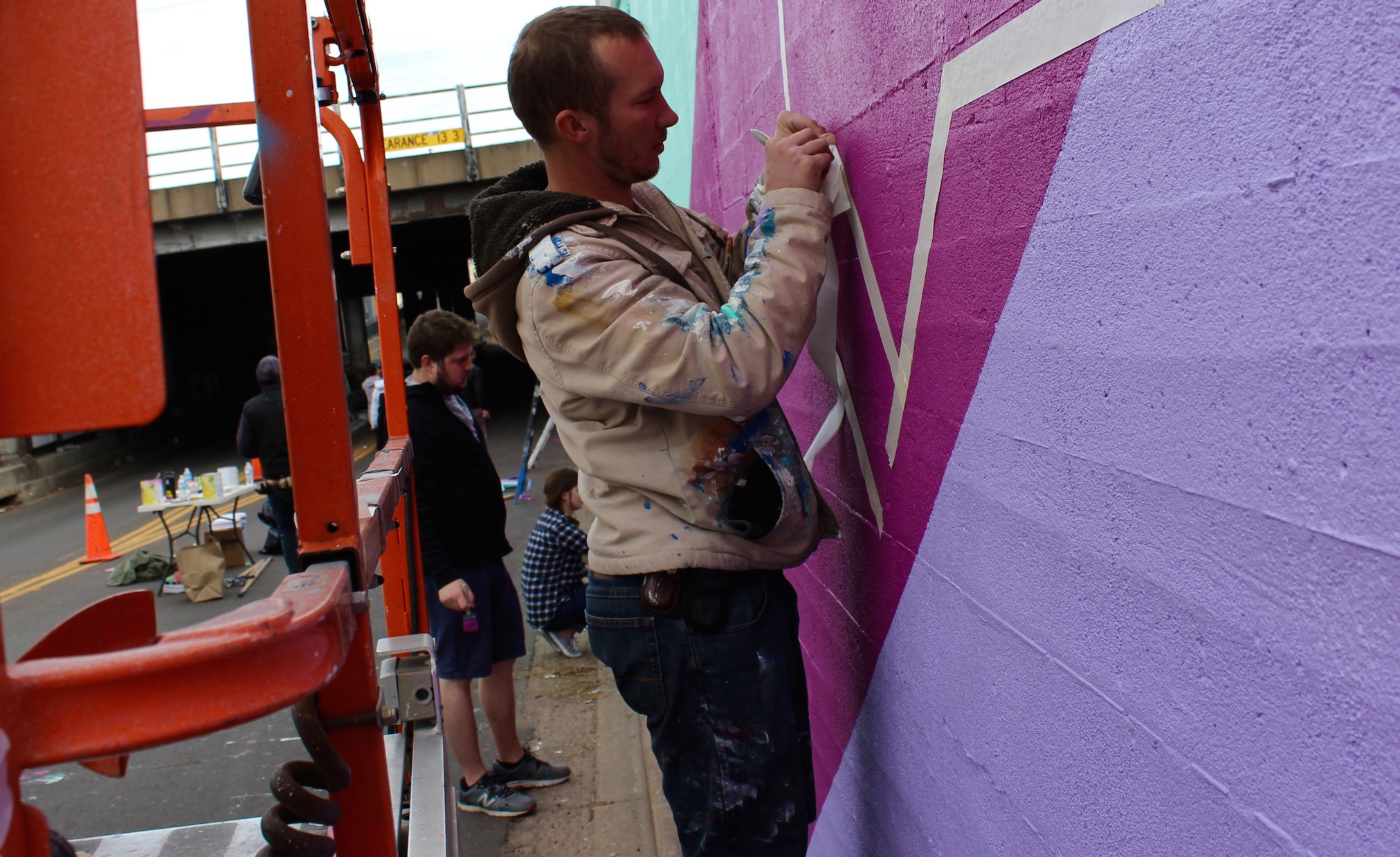 Underpass Painting So-Gnar Denver, Denver street artists, Cori Anderson, 303 Magazine